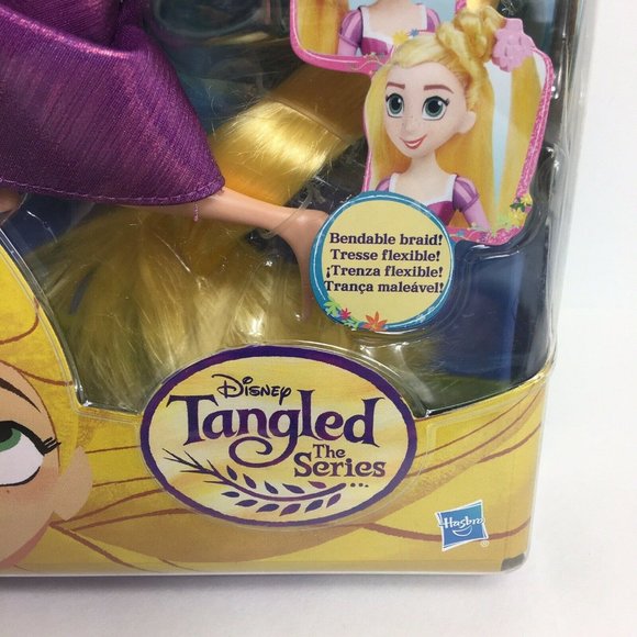 Disney Tangled The Series Rapunzel Princess 10" Doll Bendable Braid Long Hair - Picture 5 of 12